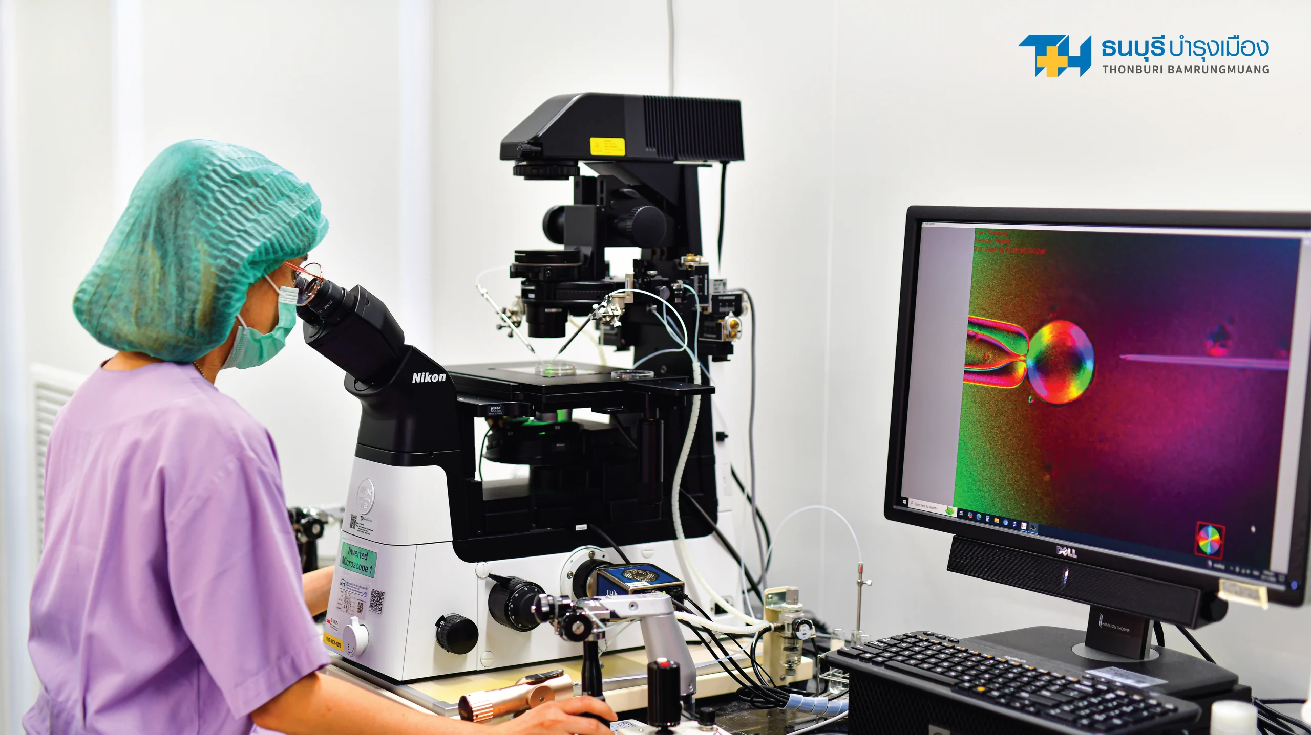 อุปกรณ์ที่ใช้ในกระบวนการ ICSI